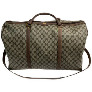 GUCCI Boston Bag GG Plus Shoulder Bag